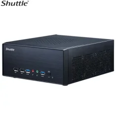 Shuttle XPC slim XH610G2 černá / Bez CPU (LGA1700/Intel Core 12th Gen) / 2xDDR5 / 1xSATA / 3x M.2 / 2xLAN / Bez OS (XH610G2)