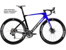 Corratec CCT Evo Race (Černá/Modrá) 2025 Průměr kol: 28" (700C), Výška rámu: (21" = 54cm), Velikost rámu: L: SKLADEM