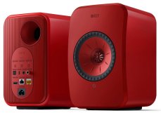 KEF LSX II Lave Red