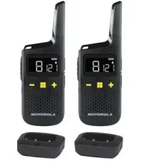 Motorola Talkabout XT185 černá / Vysílačka / PMR / dosah 8 km / 16 kanálů / IP54 (D3P01611BDLMAW)
