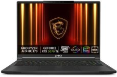 MSI Stealth A16 AI+ A3XWHG-031CZ černá / 16" QHD+ / AMD Ryzen AI 9 HX 370 / 32GB / 2TB SSD / RTX 5070Ti 12GB / W11H (9S7-15FL35-031)