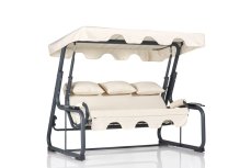 Garden Triple Swing Chair Vitis 3 - Multicolor