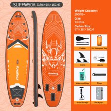 FunWater nafukovací paddleboard Juice 350*90*15cm