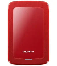 ADATA HV300 2TB červená / Externý HDD / 2.5" / USB 3.2 Gen 2 - (USB 3.1) (AHV300-2TU31-CRD)