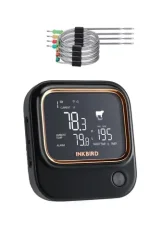 Inkbird BBQ teploměr se 4 sondami WiFi 5GHz  Bluetooth/50m (24044)