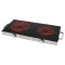 ProfiCook DKP 1211 nerez / indukční vařič / 2 topné desky / 2800W / regulace výkonu (4006160012118)