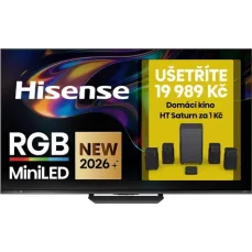 55" Hisense 55UR8S černá / Televizor / UHD / DLED / 180Hz / 4x HDMI / Wi-Fi / DVB-T2CS2 / 50W repro (100002201791)