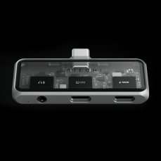 Satechi Mobile XR Hub with dual USB-C and Audio - Space Gray