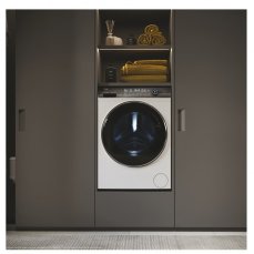 HAIER HW100-B14979NU1S (10kg, A, 1330ot/min,smart ,černe dvere