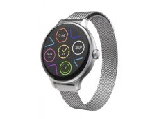 Chytré hodinky Carneo Hero mini HR+, stříbrná