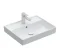 Villeroy  Boch Collaro - Umyvadlo 55x44 cm, s přepadem, otvor pro baterii, alpská bílá (4A335501)