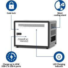 Port Naotic Charging Cabinet 10 nabíjecí skříň pro 10 zařízení.
