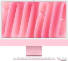 Apple iMac 24 M4 (2024) růžová / 24" 4.5K / Apple M4 / 24GB / 512GB SSD / Apple 10-Core / macOS (MD2U4CZ/A)