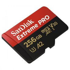 SanDisk Extreme Pro microSDXC 256 GB (200 MB/s A2 C10 V30 UHS-I U3) (SDSQXCD-256G-GN6MA)