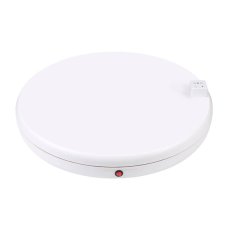 Otočný stojan Puluz s napájacou zásuvkou 45 cm (biely) (IN-PU3148EU)