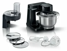 BOSCH Serie 2 MUMS2EB01 čierna / Kuchynský robot / 700 W / misa 3,8 l / miesenie / šľahanie / strúhanie (MUMS2EB01)
