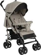 LIONELO Kočárek golfový IRMA Beige Sand / Nosnost do 15 kg / 6-36 měsíců (LO-IRMA BEIGE SAND)