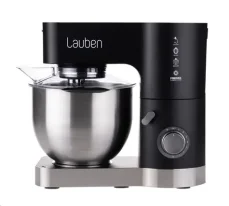 Lauben Kitchen Machine 1200BC čierna / Kuchynský robot / 1200W / 5.5 l / 3 nástavce / dopredaj (LBNKM1200BC)