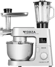 ECG FORZA 5500 Giorno Argento / kuchynský robot / 1500 W / nerez misa 6.5 L / 6 rýchlostí (100001760498)