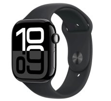 Apple Watch Series 10 GPS 46mm Alu Sport Band M/L Jet Black/Black