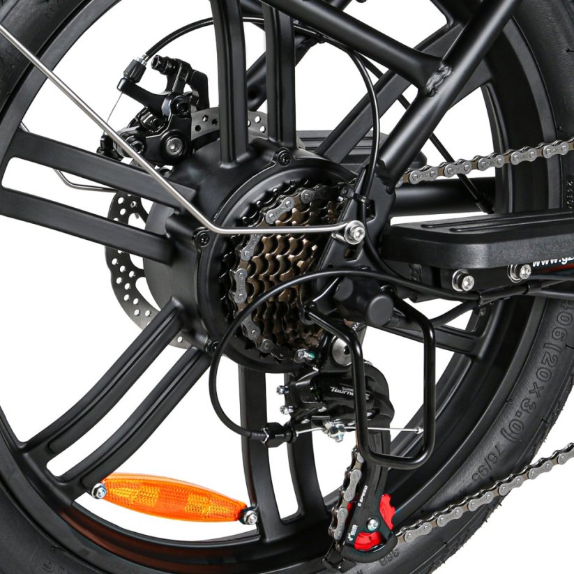 Elektrický bicykel SAMEBIKE  CY20 Pro Farba: Biela