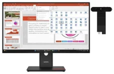 27" Lenovo ThinkVision T27-40 s MC60 černá / IPS / 1920×1080 / 4ms / 1500:1 / 300cd-m2 / HDMI+DP+VGA / VESA / Pivot (64A5ZAT6EU)