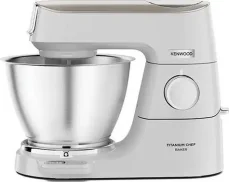 Kenwood Titanium Chef Baker KVC65.001WH / Kuchyňský robot / 1200 W / 5L / vestavěná váha / bílá (KVC65.001WH)