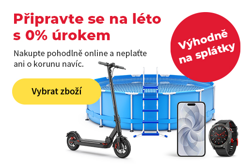 Připravet se na léto s 0% úrokem