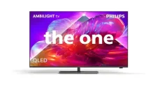 55" Philips 55PQS9001/12 sivá / Televízor / QLED / 4K UHD / Ambilight / 120Hz / Titan OS (55PQS9001/12)