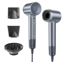 Laifen Swift Special Silver Blue / Vysoušeč vlasů / 1600W / 3 nástavce / 22 m/s (Swift Special (grey))