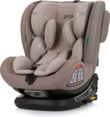 CHIPOLINO Autosedačka Peak i-Size 40-150cm Isofix 360 Macadamia (STKPK02403MA)