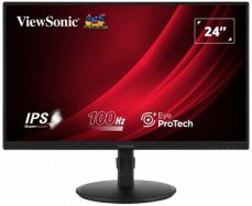 24" Viewsonic VG2408A-MHD černá / IPS / 1920 x 1080 / 16:9 / 5ms / 1300:1 / 250cd-m2 / HDMI + DP + VGA / VESA (VG2408A-MHD)