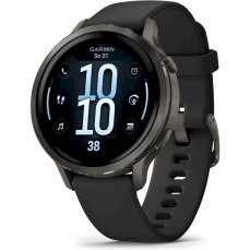 Garmin Venu 4 (41 mm) Slate / Černý silikonový řemínek