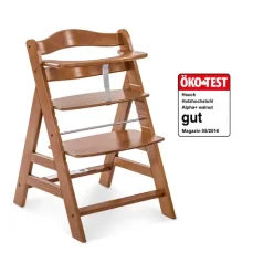 Hauck Alpha+ drevená stolička, walnut (HK661130)