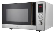 ECG MTD 231 S stříbrná / Mikrovlnná trouba / 800 W / 23 L / 5 úrovní ohřevu / 8 programů (310510954958)
