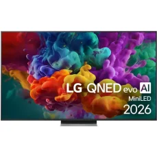 65" LG 65QNED86B6B čierna / Televízia / QNED MiniLED / 4K UHD / WebOS / Wi-Fi / Bluetooth / HDMI (8806096694800)