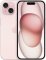 Apple iPhone 15 256GB růžová / 6.1" / 256GB / iOS17.3 (MTP73SX/A)