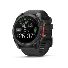 Garmin fenix 8 – 51 mm, AMOLED, SIate Grey, silikonový řemínek