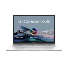 ASUS Zenbook 14 OLED UX3405CA-OLED382X Foggy Silver celokovový