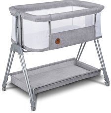 LIONELO Postýlka Luna 2v1 Grey Concrete (LO-LUNA GREY CONCRETE)
