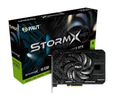 PALIT GeForce RTX 4060 Storm X 8GB / 1830 - 2460 MHz / 8GB GDDR6 / 128-bit / 1x HDMI + 3x DP / 115W (8) (NE64060019P1-1070F)