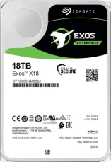 Seagate Exos X18 18TB / HDD / 3.5" SATA III / 7 200 rpm / 256MB cache  / 5y (ST18000NM000J)