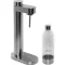 Stelton Brus Carbonator stříbrná / výrobník sody / bez láhve / bez CO2 / 7-9 Pa (2100)