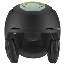 Helma Uvex RESOLUTION 2025/26, black-electrum grad matt Velikost: 59-61 cm | L