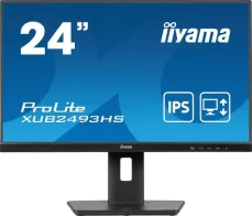 24" IIYAMA ProLite XUB2493HS-B6 čierna / IPS / 1920x1080 / 16:9 / 0.5ms / 1300:1 / 250cd / repro / HDMI / DP / Pivot (XUB2493HS-B6)