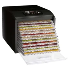 Sencor SFD 6600BK čierna / Sušička ovocia / 500W / Rozmer sita: 33 x 30 cm (8590669277834)