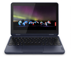 Notebook Lenovo 500W G3 11,6 palců / Intel Pentium Silver N6000 1.10 GHz / 8 GB / 128 GB NVMe SSD / Modrá