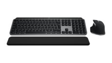 Logitech MX Keys S Combo for Mac MX Master 3S for Mac, MX Keys S for Mac & MX Palm Rest - Space Grey