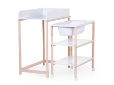 Childhome Přebalovací pult s vaničkou / od narození do 11 kg (CHTBNW)