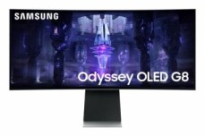 34 SAMSUNG Odyssey G85SB strieborná / OLED / 3440 x 1440 / 21:9 / 0.1ms / 1M: 1 / 250cd / HDMI+DP+USBC (LS34BG850SUXEN)